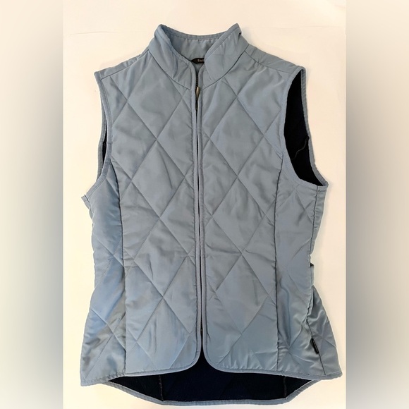 Barbour Jackets & Blazers - BARBOUR Winter Fulbourn Gilet Vest Size 4 Light Blue